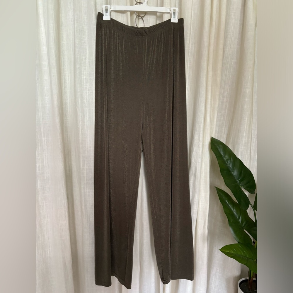 Vintage High Rise wide leg Palazzo pants Large
